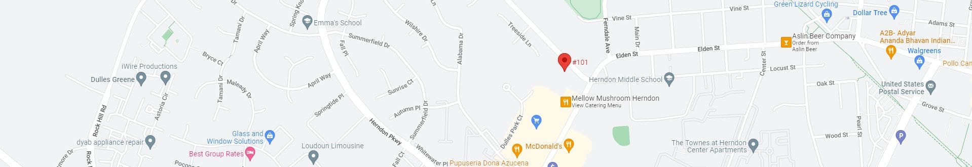 Map showing McDonald's and nearby streets in Puerto Rico.